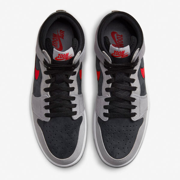 Air Jordan 1 Zoom Black/Cement Grey/White/Fire Red