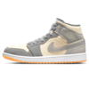 Air Jordan 1 Mid Coconut Milk Particle Grey