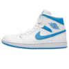 Air Jordan 1 Wmns Mid ‘UNC’ White Carolina Blue