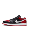 Air Jordan 1 Low Black, Gym Red and White