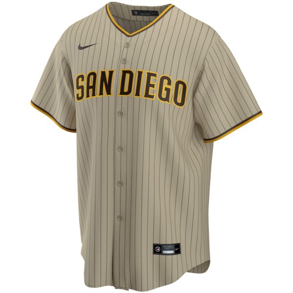 Jerseys Men’s San Diego Padres Manny Machado Nike Tan Alternate Replica