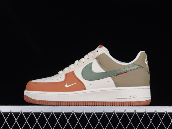 Nike Air Force 1 “Green White Orange”