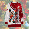 Personalized Christmas Cute Mouse Couple Casual Sweatshirt