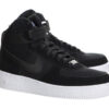 Air Force 1 High Black White Sole