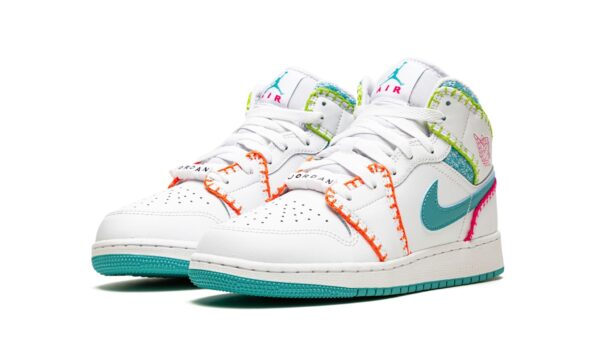 Jordan 1 Mid SE GS Multi Knit
