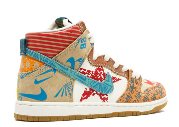 Nike Thomas Campbell x SB Dunk High ‘What The’