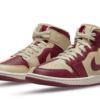 Jordan 1 Mid SE Split Beach Cherrywood Red