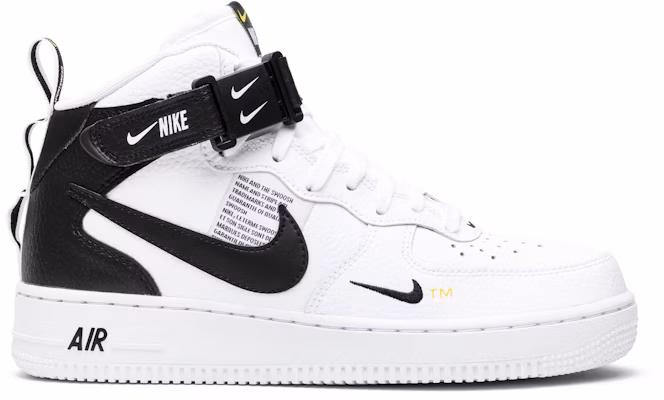 Air Force 1 Mid Utility White Black