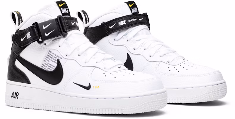 Air Force 1 Mid Utility White Black